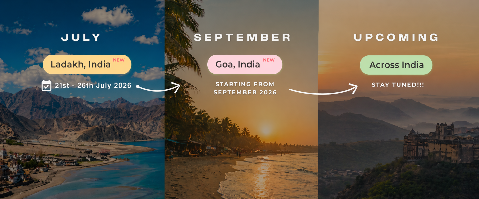 Our 2026 Upcoming Calendar